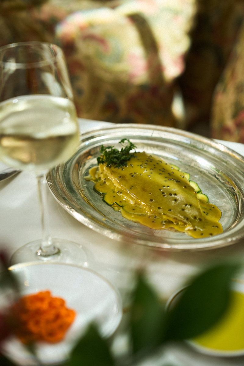 Lenguado à la meunière estilo Ritz, perteneciente al menú de Palm Court para el Mandarin Oriental Ritz, Madrid