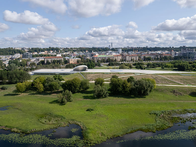 Premios Coam 2025: Primer Premio concedido a Science Island Museum (Mokslo Sala), del estudio SMAR Architecture Studio, dirigido por Fernando Jerez y Belén Pérez de Juan