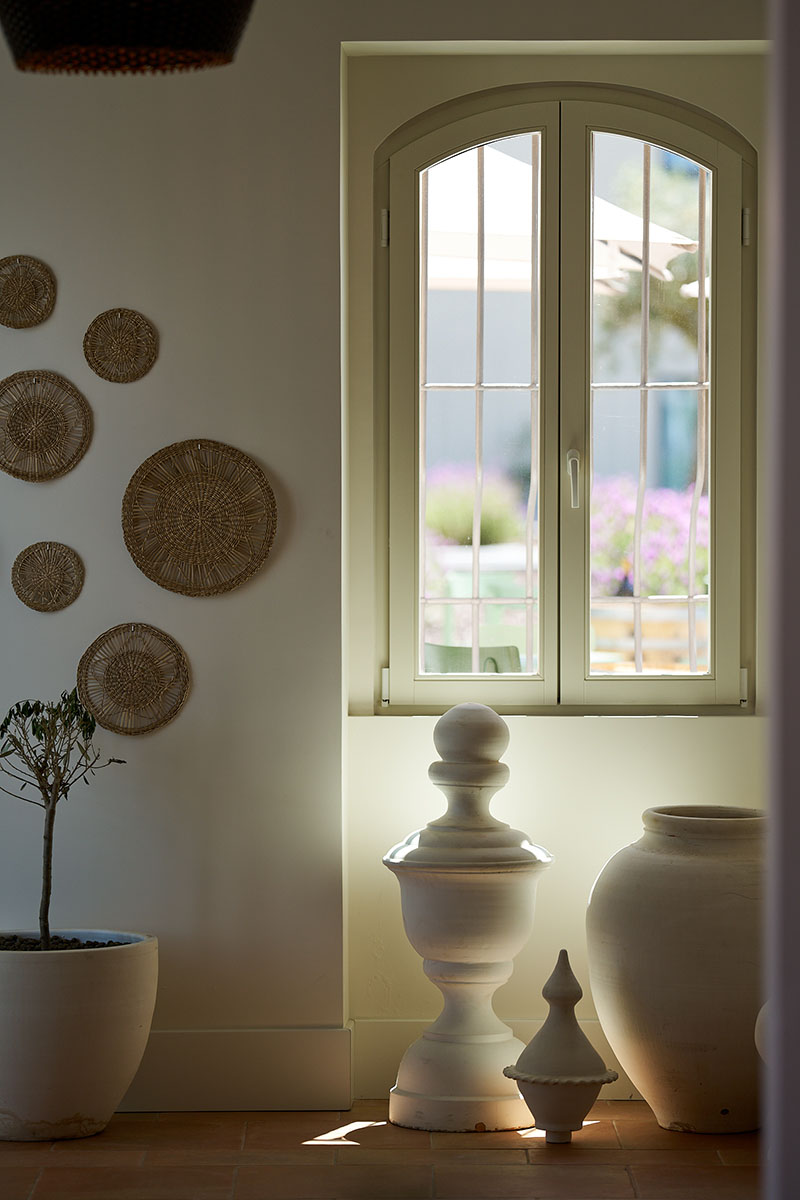 Detalle del interior del Restaurante Forno da Telha en Évora