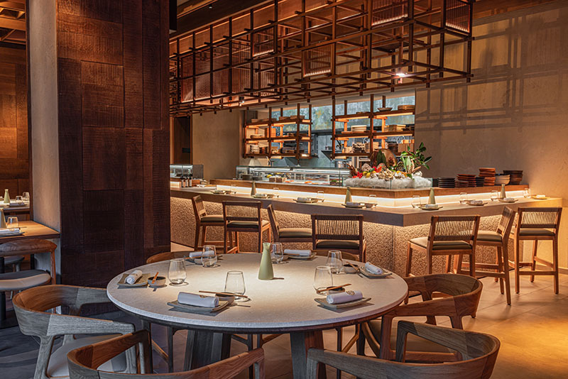 Interior de Restaurante Osaka Nikkei Madrid