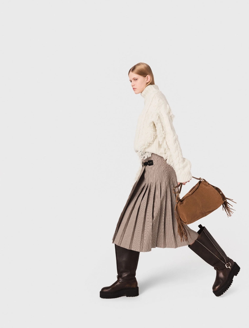 Maje traslada el après-ski al street style de tu oficina