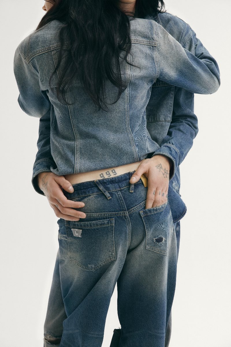 ropa streetwear cuero denim Misbhv aw25