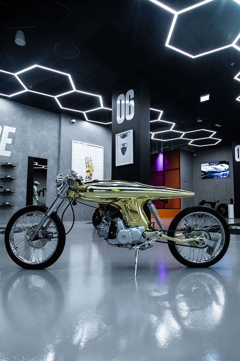 TheArsenale en Dubai: una moto futurista