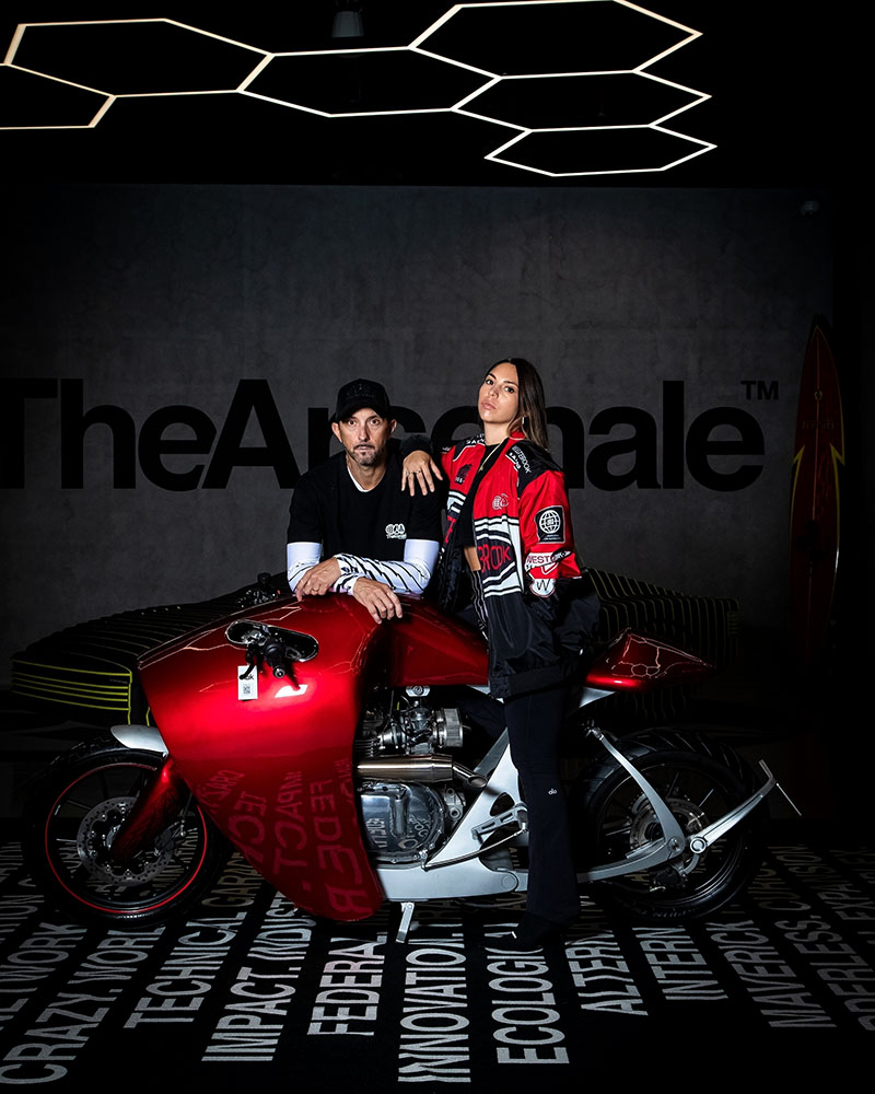 TheArsenale: Pat Meignan que es el CEO y Marcela Meignan que es la directora creativa