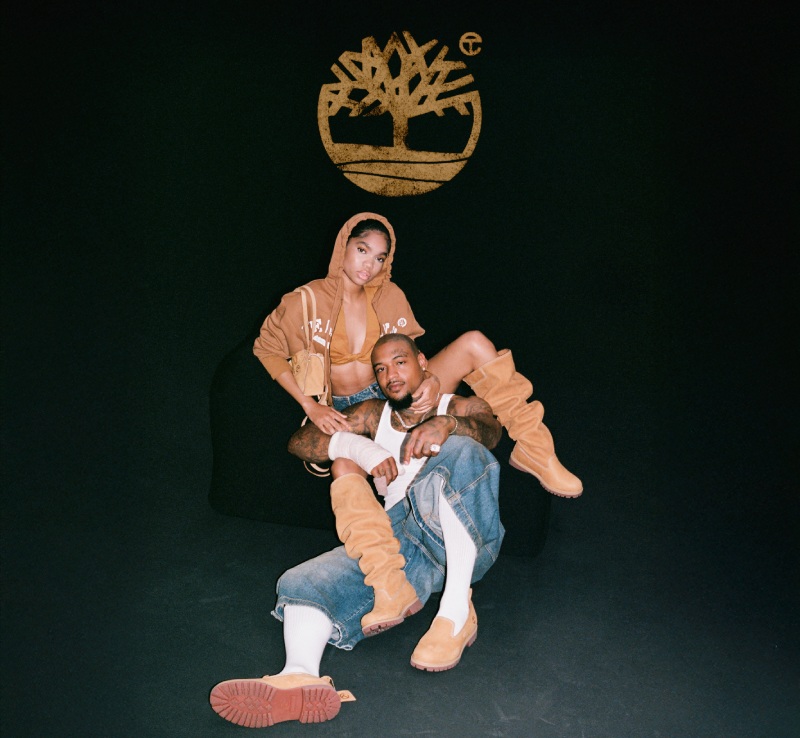 Timberland X Telfar colaboración moda urbana botas y bolsos Shopper