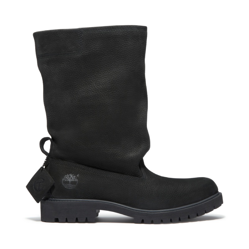 Timberland X Telfar colaboración moda urbana botas y bolsos Shopper