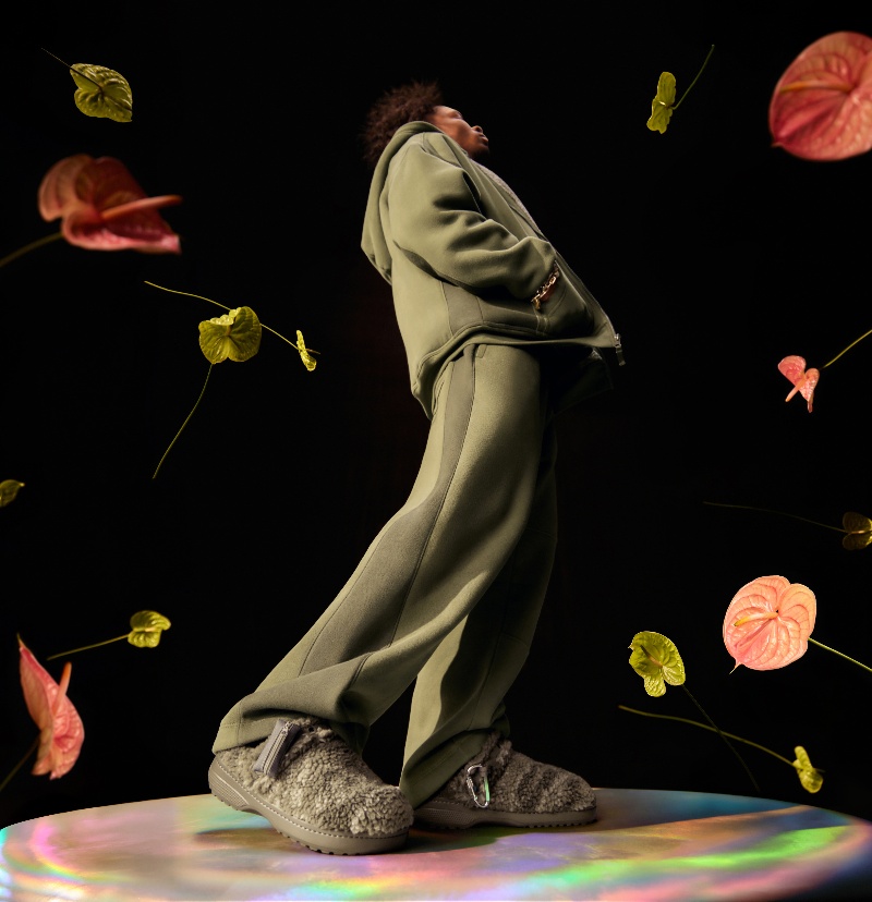 zuecos borreguito otoño invierno crocs hollister