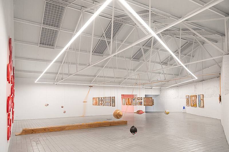 Bianca Barandun - vista de la exposición "Hollow Bones"