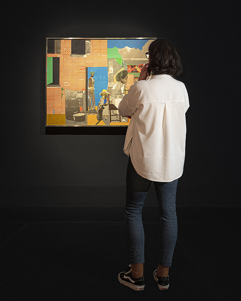 Vista de la videoinstalación