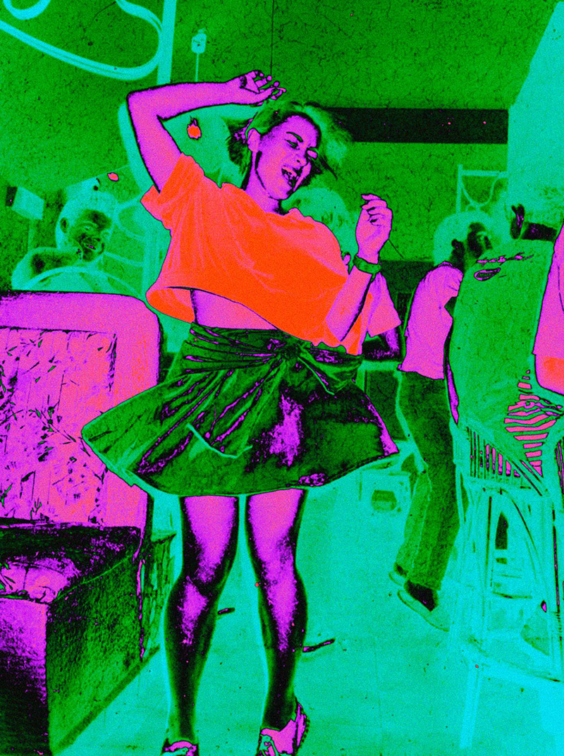 La Ruta - material gráfico de la exposición sobre la ruta del Bakalao