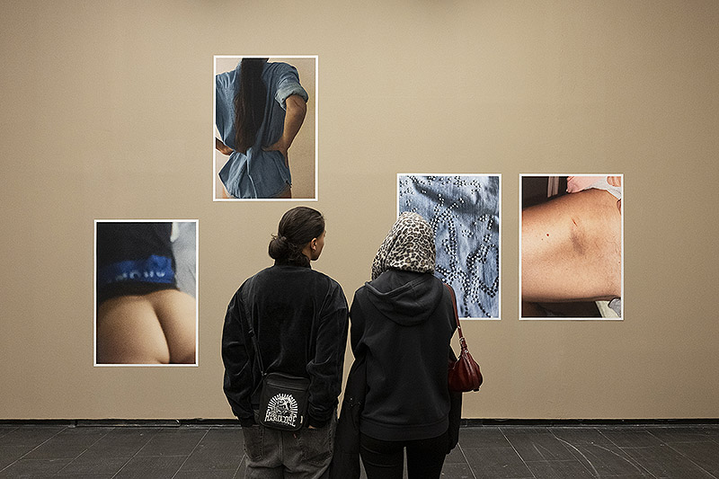 Lucía C. Pino - vista de instalación artística en el CA2M