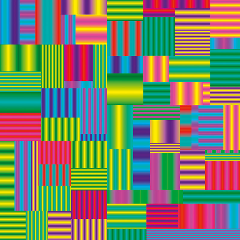 Imagen de cuadrículas de colores