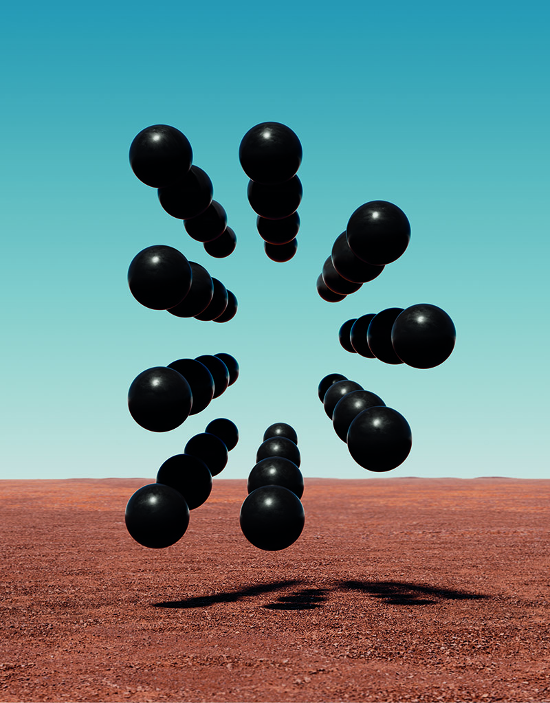 Vista del logotipo usando la D