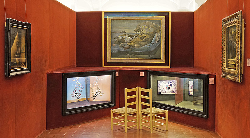 imagen de varios elementos de Dalí