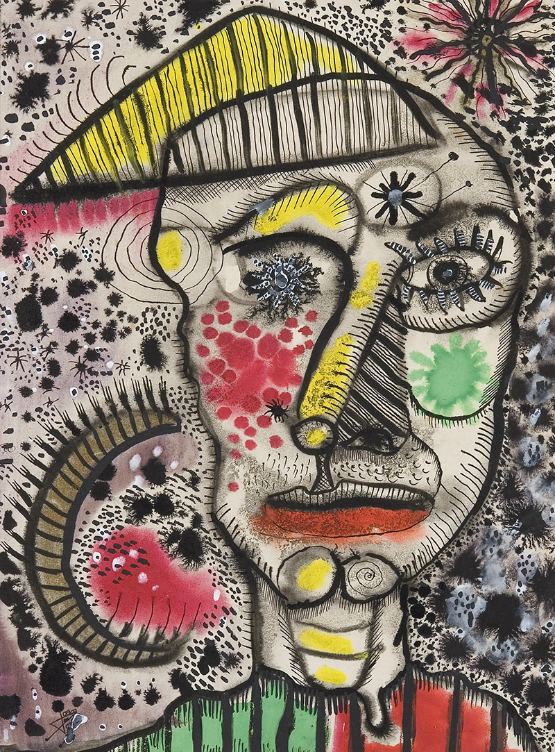 Rodoreda, un bosque - retrato cubista