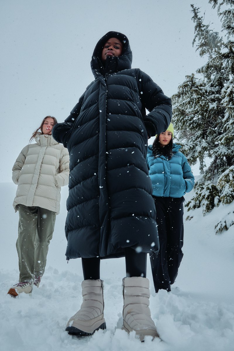 Abrigos de plumas para invierno de chica