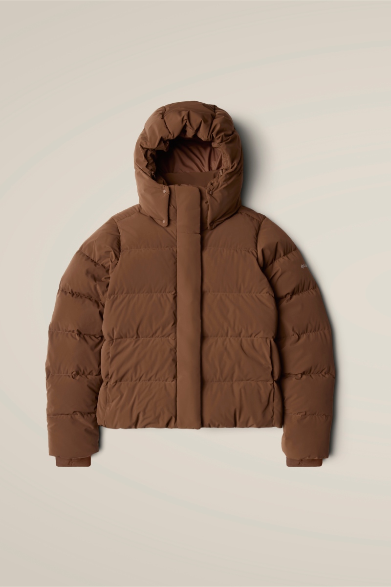 Abrigos de plumas para invierno de chica