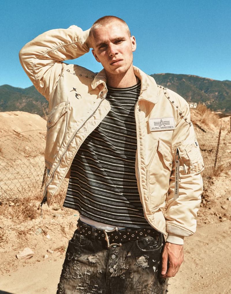 Alpha Industries X Thug Club colaboración chaquetas militares