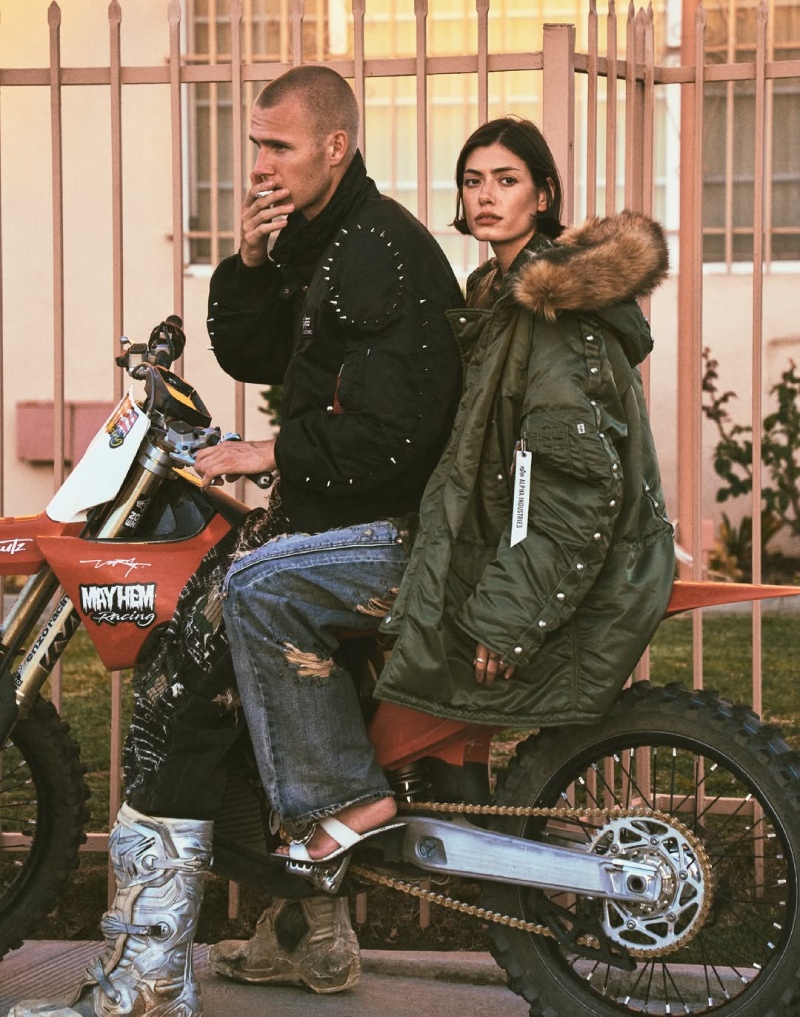 Looks de moda urbana con ropa militar