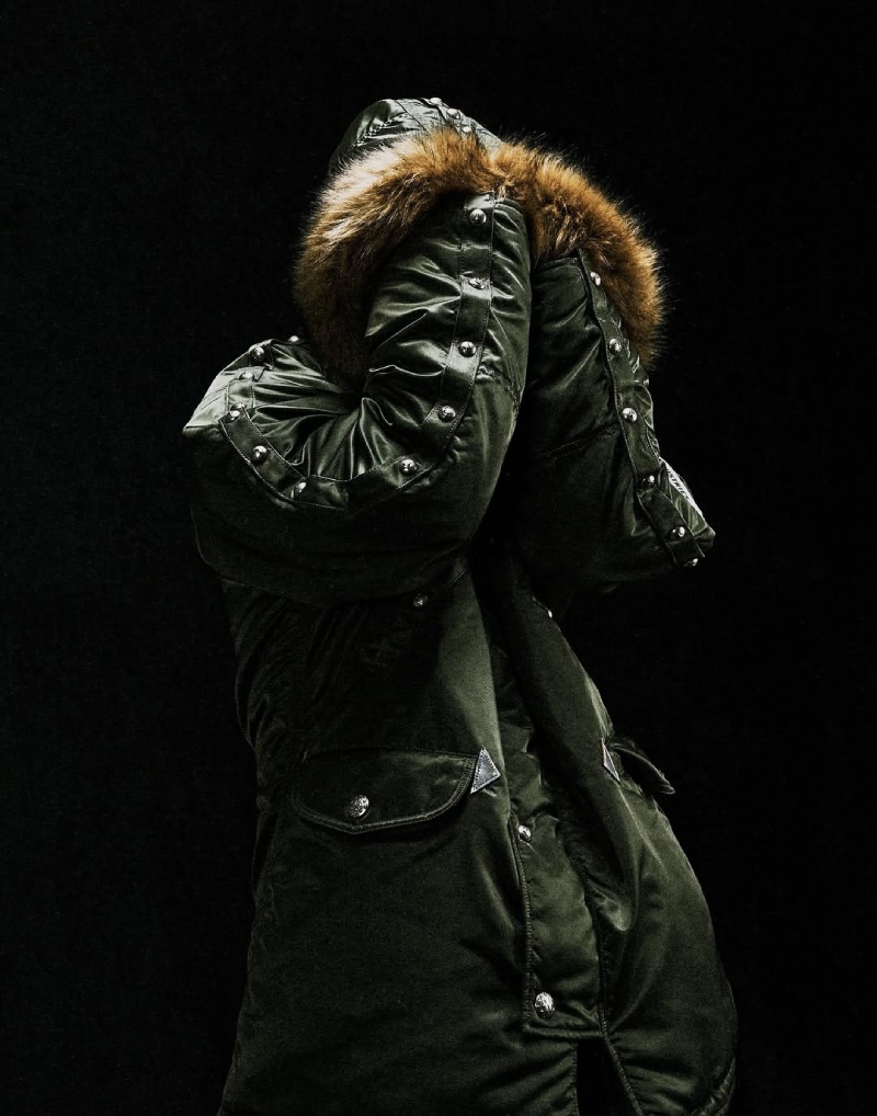 Alpha Industries X Thug Club colaboración chaquetas militares