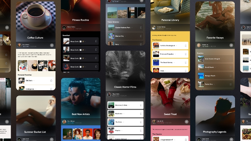 aplicación móvil organizar listas hypelist