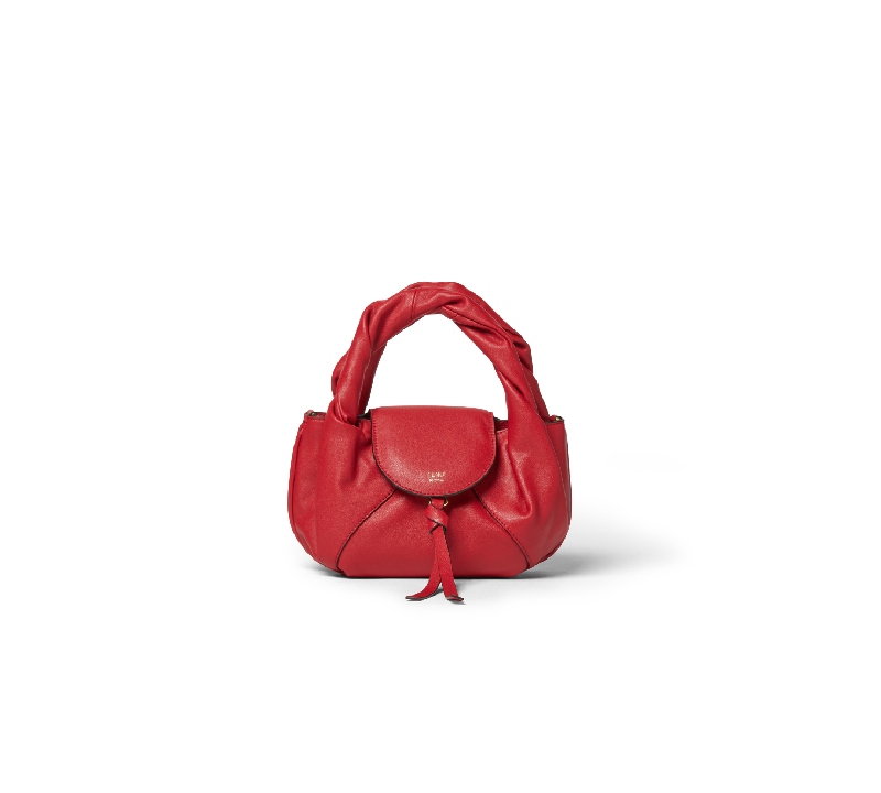 bolso mini cuero spy bag fendi rojo