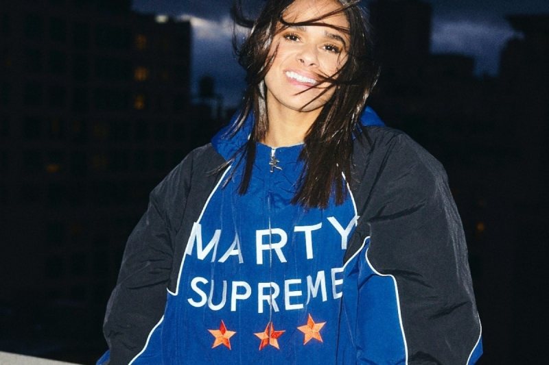 Cazadora Marty Supreme de Timothée Chalamet colaboración Nahmias