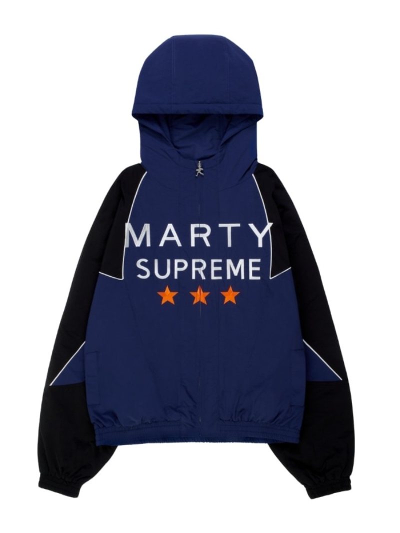 Cazadora Marty Supreme de Timothée Chalamet colaboración Nahmias