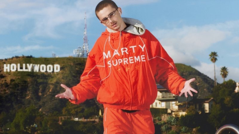 Cazadora Marty Supreme de Timothée Chalamet colaboración Nahmias