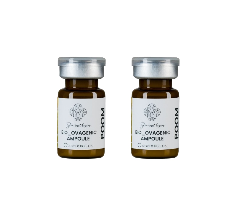 cosmética coreana huevo piel poom ampollas