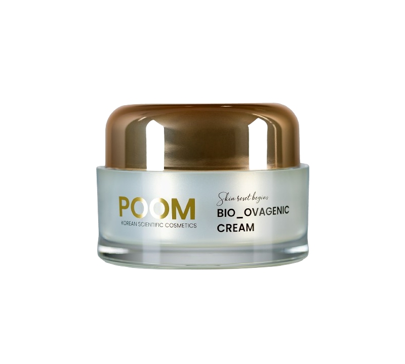 cosmética coreana huevo piel poom crema