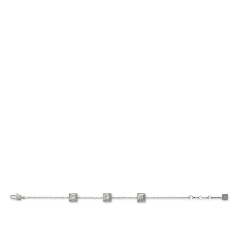 Fendi 925 joyas hombre plata esterlina