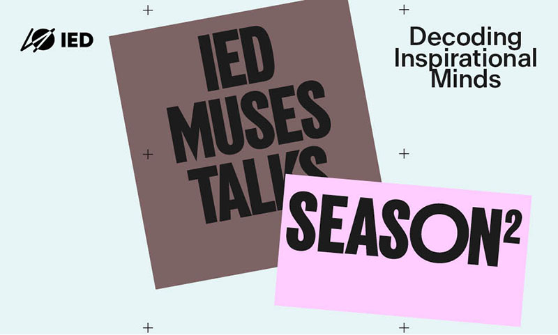 IED MUSE TALKS: uno de los carteles de las charlas