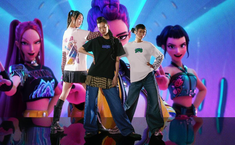 moda estilo kpop colección bershka película netflix