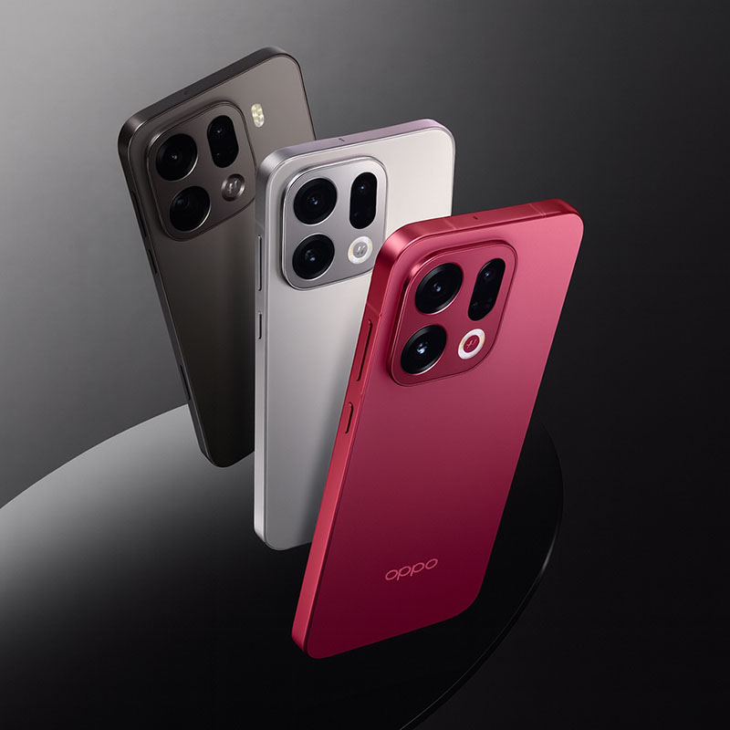 La gama de colores del nuevo Oppo Find X9 se presenta alineada para mostrar las opciones disponibles dentro de las ofertas