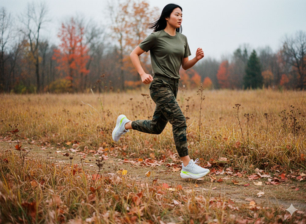 chica con zapatillas puma magmax nitro 2