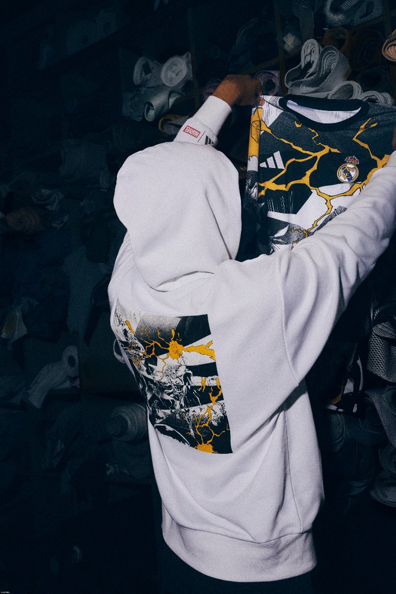 ropa dibujos cómic adidas real madrid marvel all blacks