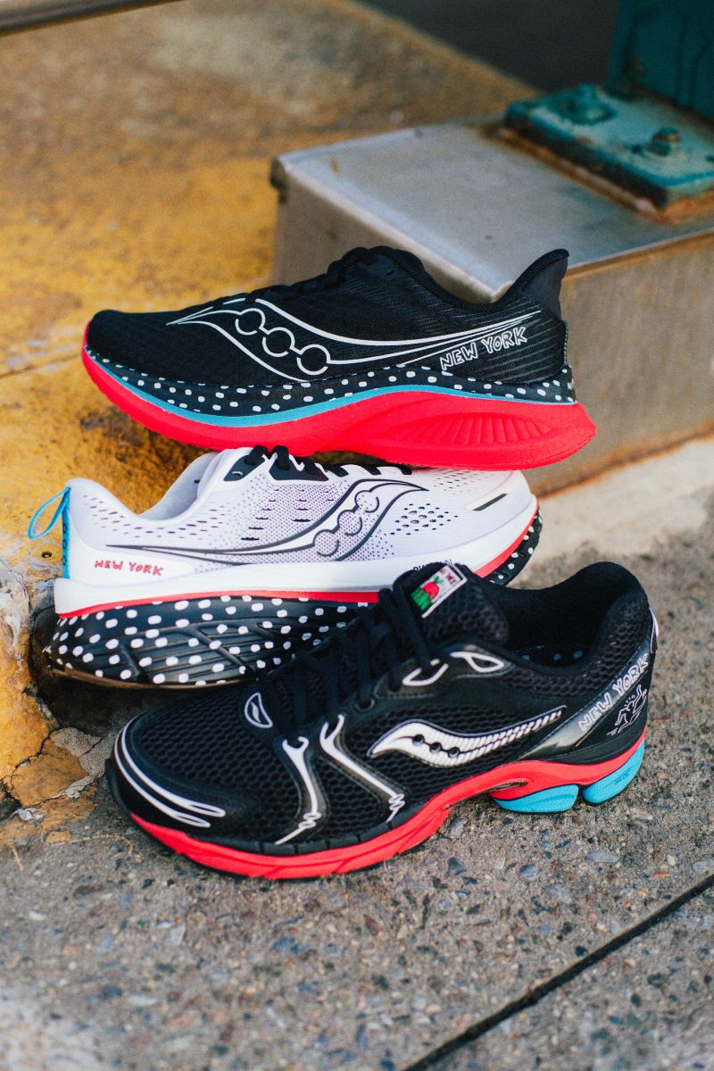 Las zapas de Saucony se visten con el arte de Keith Haring