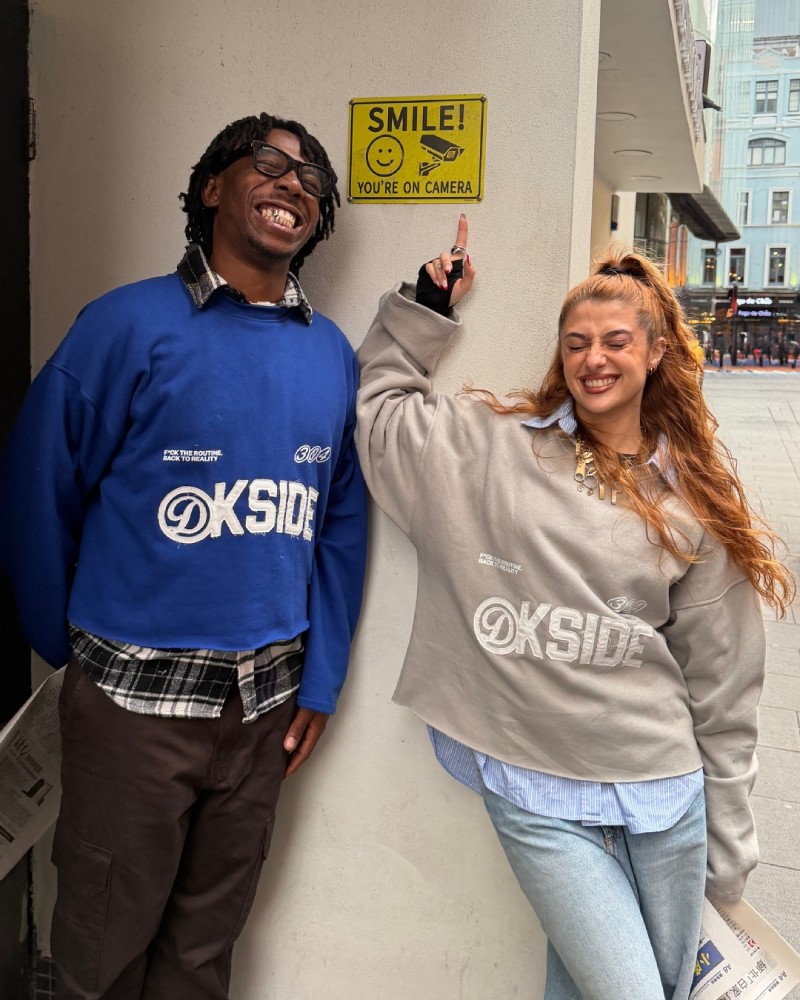 Dkside hace restock su sudadera 3@4 para este otoño