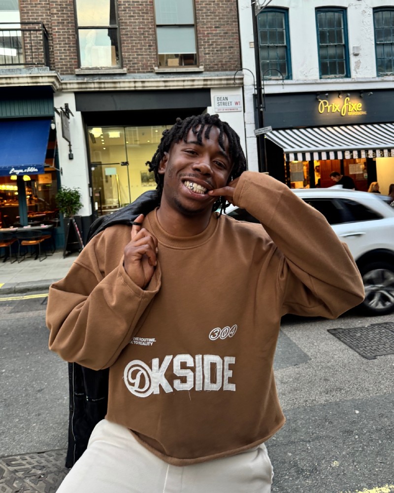 Dkside hace restock su sudadera 3@4 para este otoño