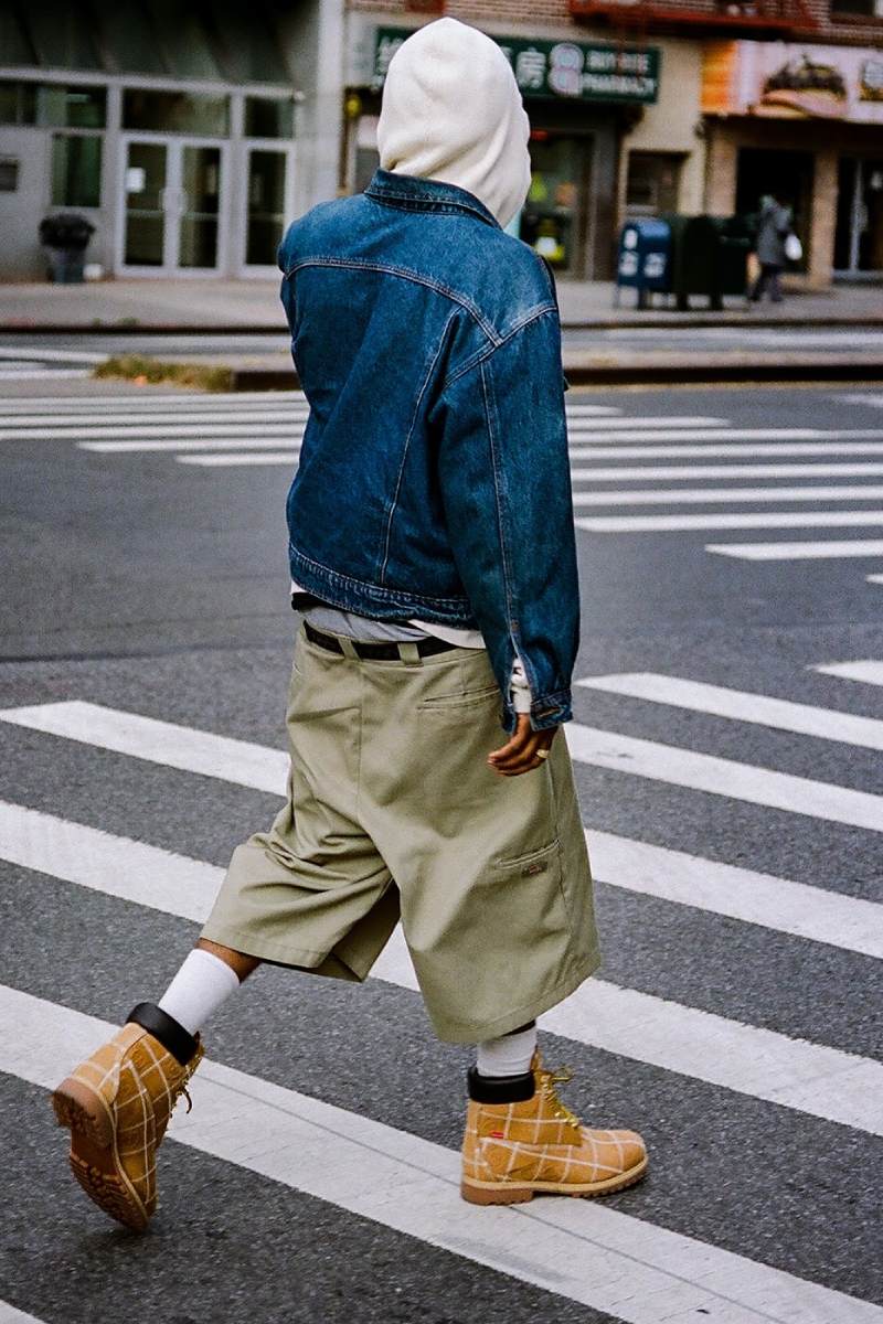 Timberland X Supreme fw25 nueva colaboración botas 6-inch