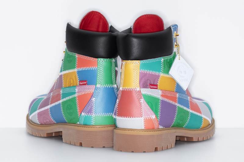 Timberland X Supreme fw25 nueva colaboración botas 6-inch