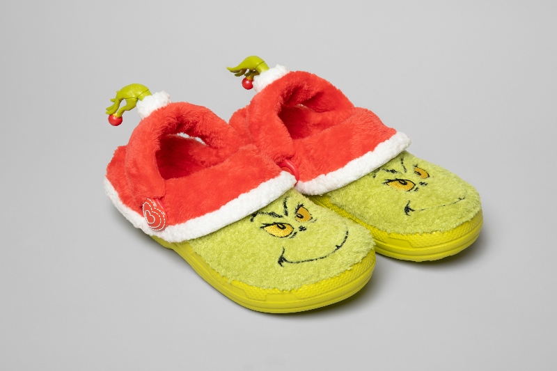 Con estas Crocs no serás el Grinch, pero sí estarás cómodo