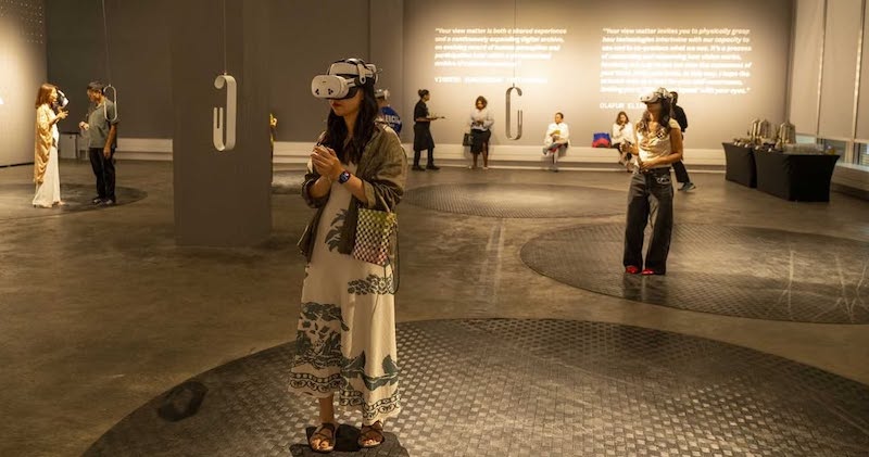 Padimai vista instalacion con las gafas RV