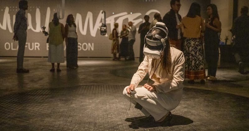 Padimai vista instalacion con las gafas RV