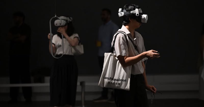 Padimai vista instalacion con las gafas RV