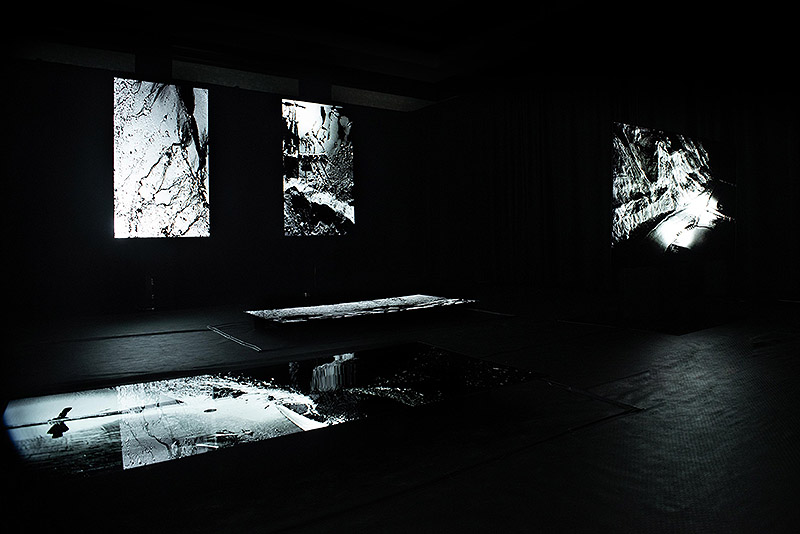 Framerate: Pulse of the Earth - imagen de instalación inmersiva