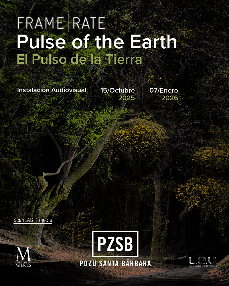 Framerate: Pulse of the Earth - imagen de paisaje creada a partir de escaneado 3D
