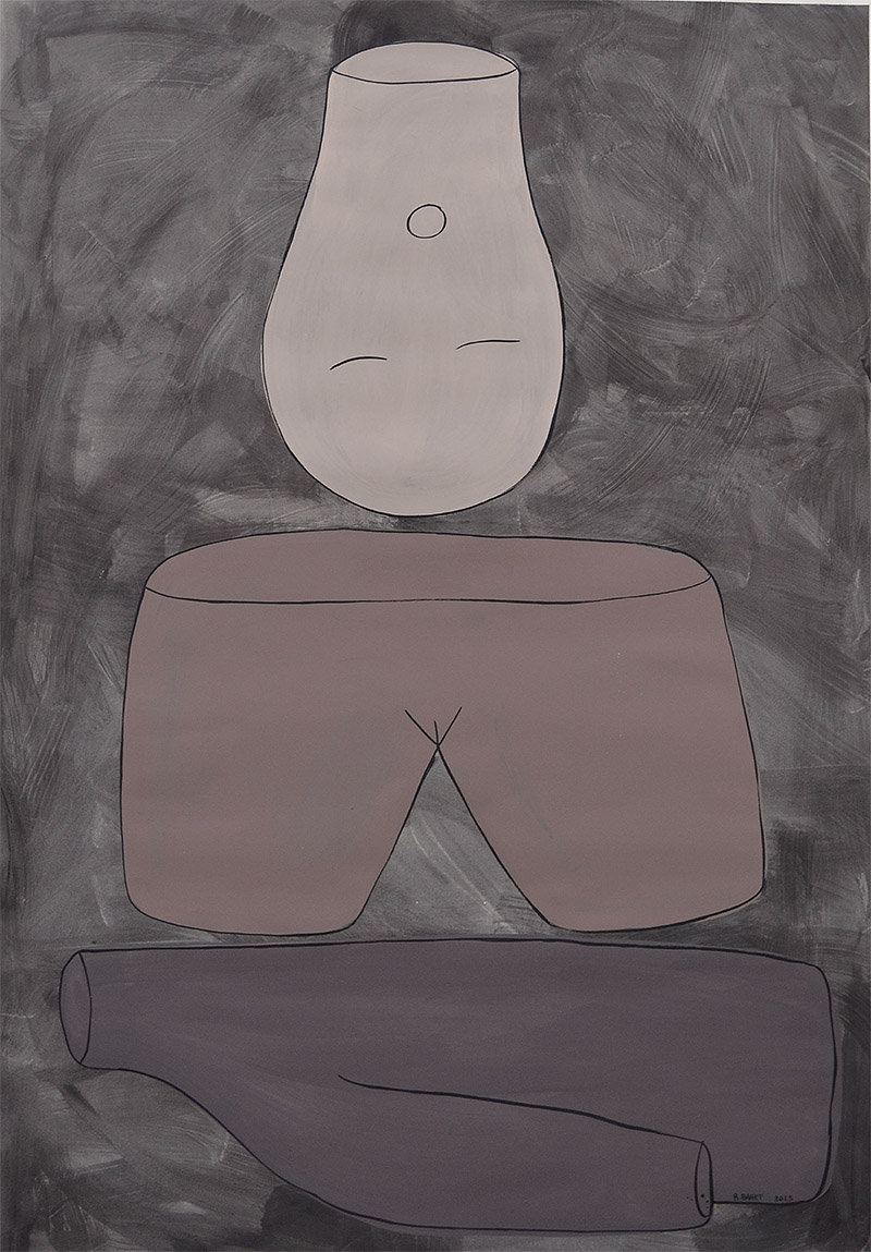 La artista Rosalía Banet presenta Life after love - Serie de dibujos y collages de partes delk cuerpo humano