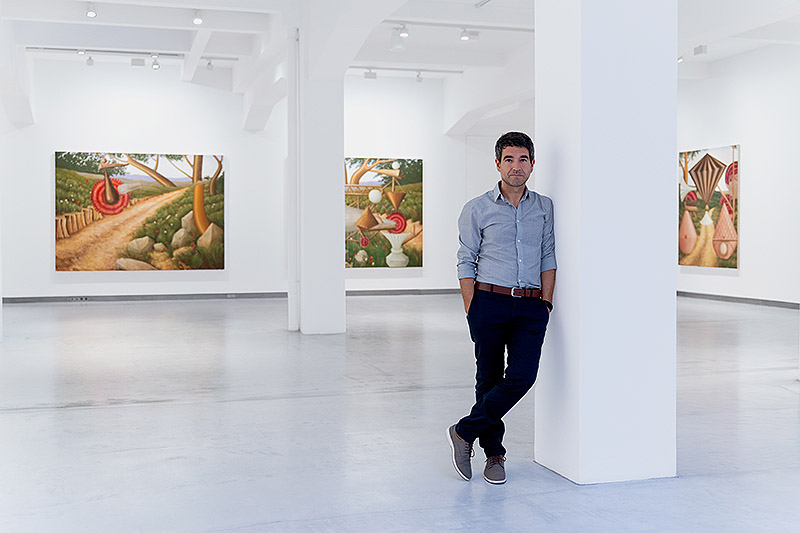 Siro Cugusi explora paisajes entre lo real y lo onírico